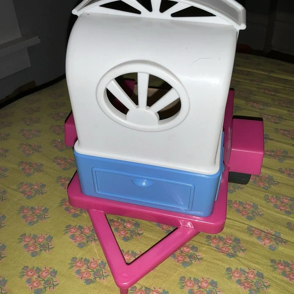 RARE! FISHER‎ PRICE LOVING FAMILY DOLLHOUSE HORSE TRAILER TROPHY